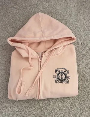 Zip Up hoodie Pink Size L thumbnail 2