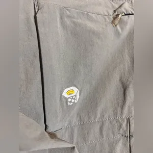 Mountain Hardwear Gray Cargo Pants with Drawstring Waist Women’s, zip off lower thumbnail 2