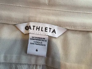 Athleta Headlands Hybrid Trek Joggers Pants Trousers Khaki Tan Size 6 thumbnail 10