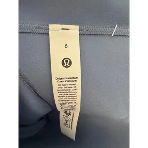 Lululemon Glow Up Tight High Rise 25” Washed Denim Size 6 NWT thumbnail 6