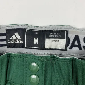 Adidas Pants Womens Medium Green‎ Softball Fastpitch Piped Elastic Player Issued thumbnail 6