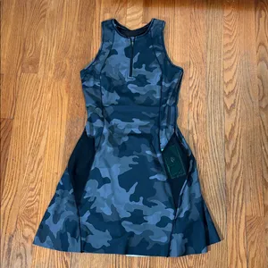 Flint Park‎ Women's Ace Tennis Dress in Black Camo size XS NWT thumbnail 5