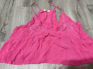 Rip Curl Pink Crop Top thumbnail 1