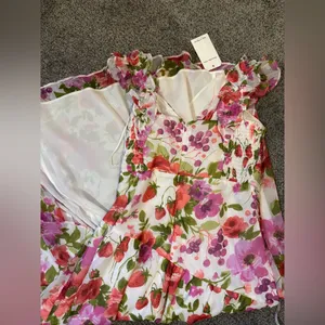 Abercrombie High Low Ruffle Dress thumbnail 5