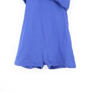 Unbranded Royal Blue Racerback Athletic Romper with Pockets Size M Sleeveless thumbnail 3