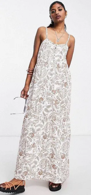 Printed Maxi Dress Multiple thumbnail 1