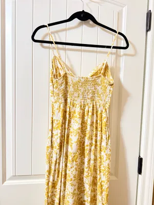 Monteau Los Angeles Floral Midi Dress Size S thumbnail 4