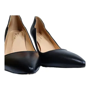 Petit Cadeau Lavinia Black Vegan Leather Stilettos Women's Size 7 thumbnail 12