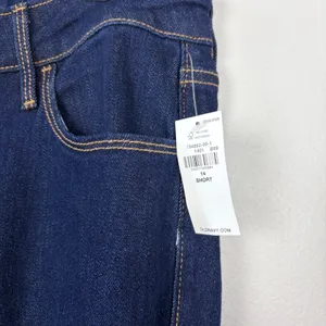 Old Navy Mid-Rise Wow Boot-cut Dark Wash Jeans Denim Casual NWT Size 14 Short‎ thumbnail 5