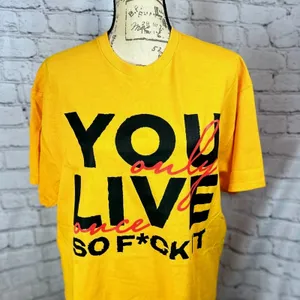 You only Live once, so f*ck it Tee Shirt - L thumbnail 2