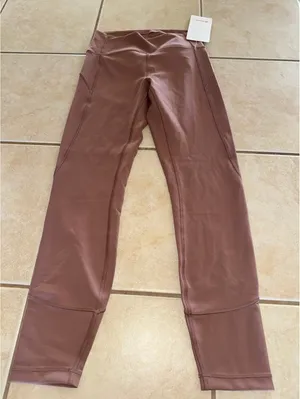Lululemon In Movement High Rise 25” Spanish Oak Size 6 NWT thumbnail 3