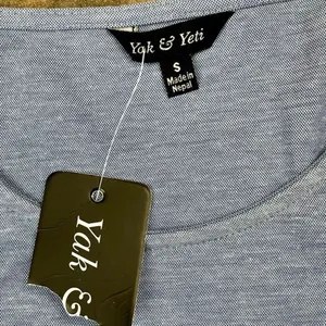 NWT Yak & Yeti Blue Tank Top Small thumbnail 7