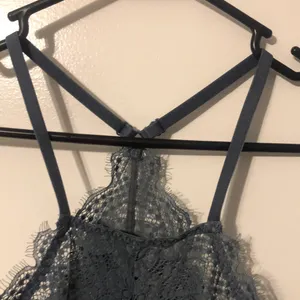 PINK Victoria's Secret Push-Up Pigeonnant Bra Gray Large thumbnail 4