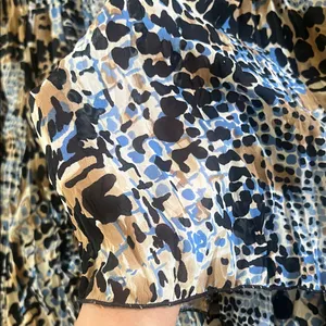 Rafael Leopard Print Midi Skirt Size M Black Size M thumbnail 5