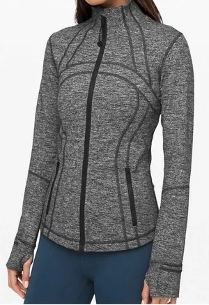 Lululemon Gray Define Jacket thumbnail 1