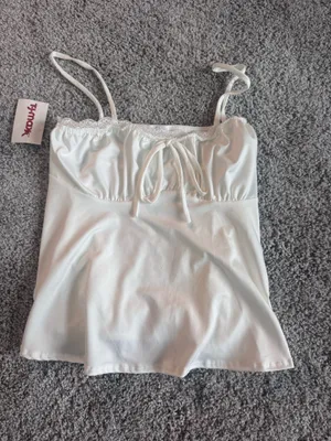 Gage white silk top  thumbnail 5