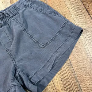 GAP Blue 100% Lyocell Twill Pull On Utility Shorts Drawstring Waist Small Gorp thumbnail 4