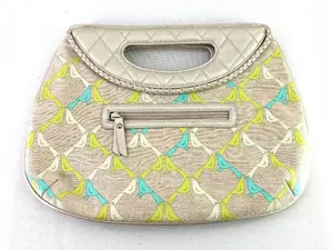 Vera Bradley Sittin' In A Tree Boardwalk Clutch Purse Bag Birds Cottage Prairie thumbnail 1