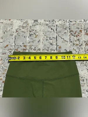 Nasty Fit high rise Gym Workout leggings size XS green thumbnail 6