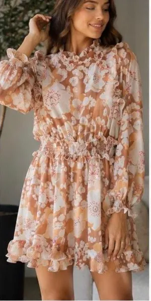 Floral Dress L'ATISTE thumbnail 1