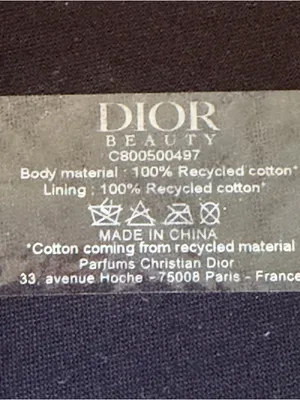DIOR Beauty Vanity Case Round Makeup Bag With Mirror NEW! thumbnail 7