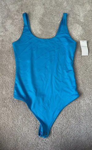 Abercrombie and Fitch Blue Bodysuit | Size XS | NWT thumbnail 1