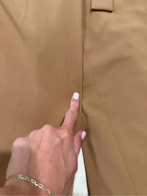 Sportmax women’s Tailored Brown Dress wide leg capri pants thumbnail 5