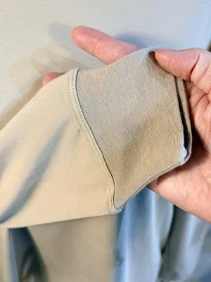 💥NWT Boody Classic Bamboo Cotton Long Sleeve T-Shirt Stone Sz S🧡 thumbnail 9
