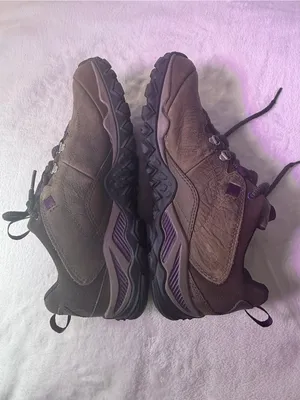 Merrell Brown with Purple Accent Women's Trail Shoe thumbnail 11