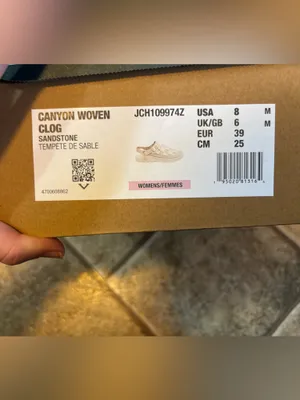 Chacos NIB women’s Canyon Woven Clogs sz 8 thumbnail 5