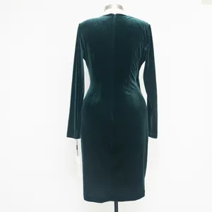 Calvin Klein. Lux Velvet Wrapped Dress‎ thumbnail 5