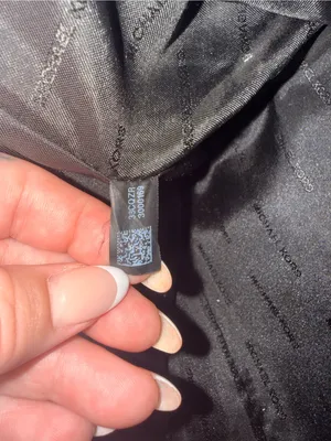 Michael Kors Black Leather Tote with Gold Hardware thumbnail 2
