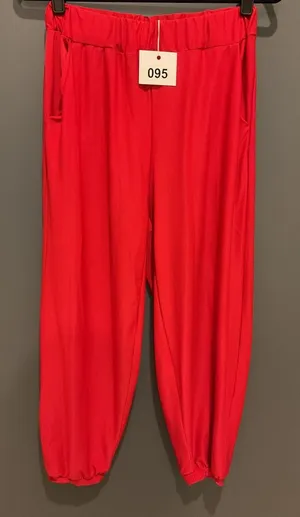 095 Bright Red Harem Pants thumbnail 1