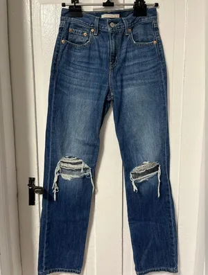 Levi’s Low Pro Straight Medium Wash Denim Jeans size 25 thumbnail 3