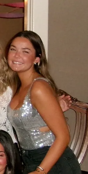 Silver Sequin Forever 21 Top thumbnail 2