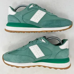 Steve Madden Percie Sneakers Jade Green White Womens Size 6.5 thumbnail 9