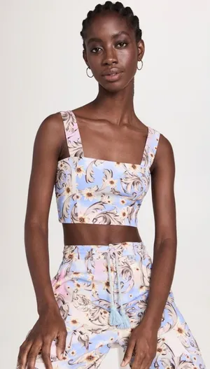 Agua‎ Bendita Leah Numen Cropped Top – Small NWT thumbnail 1