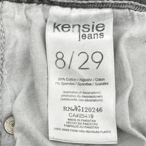 Kensie Jeans The Kaya High Rise Wide Leg Womens 8‎ Raw Hem Grunge Street Urban thumbnail 11