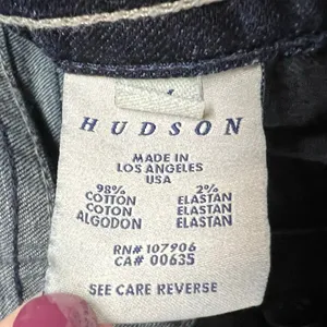 Hudson Y2K Signature Bootcut Jeans 26 Blue Denim Low Rise Flap Pockets Western‎ thumbnail 13