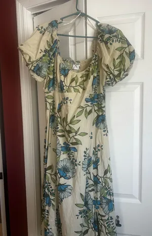 Floral midi dress Multiple Size L thumbnail 1