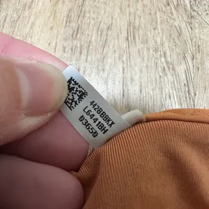 AERIE | Orange Metallic Shine Sparkle 90s High Waisted Cut Cheeky Bikini Set, XL thumbnail 7