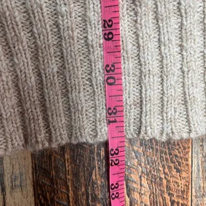 American Eagle Cream Long-sleeve Sweater Dress thumbnail 6