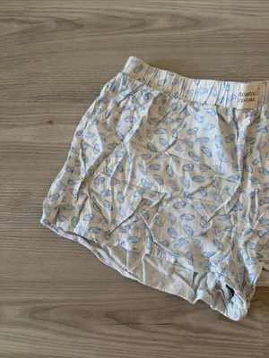 Toasted Coconut Oyster Print Women’s Boxer Shorts thumbnail 2