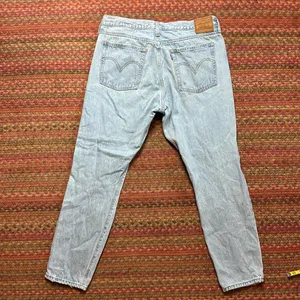 Levis Light Wash Wedgie Distressed Slim Fit Jeans Beach Ripped thumbnail 6