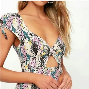 New free people‎ keyhole miss right floral dress small thumbnail 11