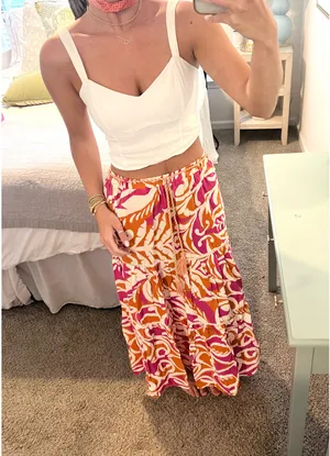Christian Siriano Maxi Skirt thumbnail 1