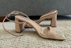 Steve Madden Nude Luxe Strappy Heels thumbnail 4