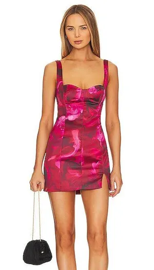 NWT Lovers + Friends carpenter Mini Dress thumbnail 1
