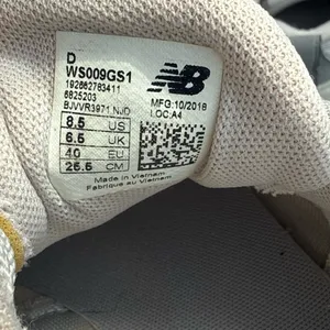 Women New Balance 009v1 Running Shoes Lace-Up, Low Top, Light Cliff Grey size 8.5 thumbnail 9
