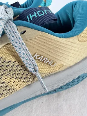 KARHU Ikoni Trail Running Sneaker‎ in New Wheat/Crystal Teal Size 7.5 thumbnail 5